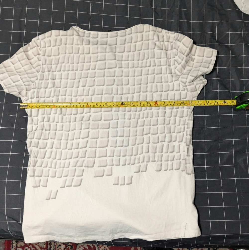 Fendi White and Blue Graphic T-Shirt - Picture 2 of 2